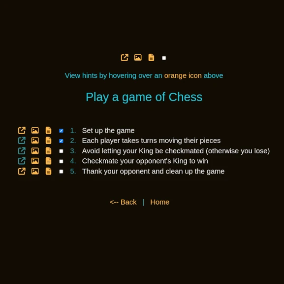 A guide on how to play chess from Coluguide